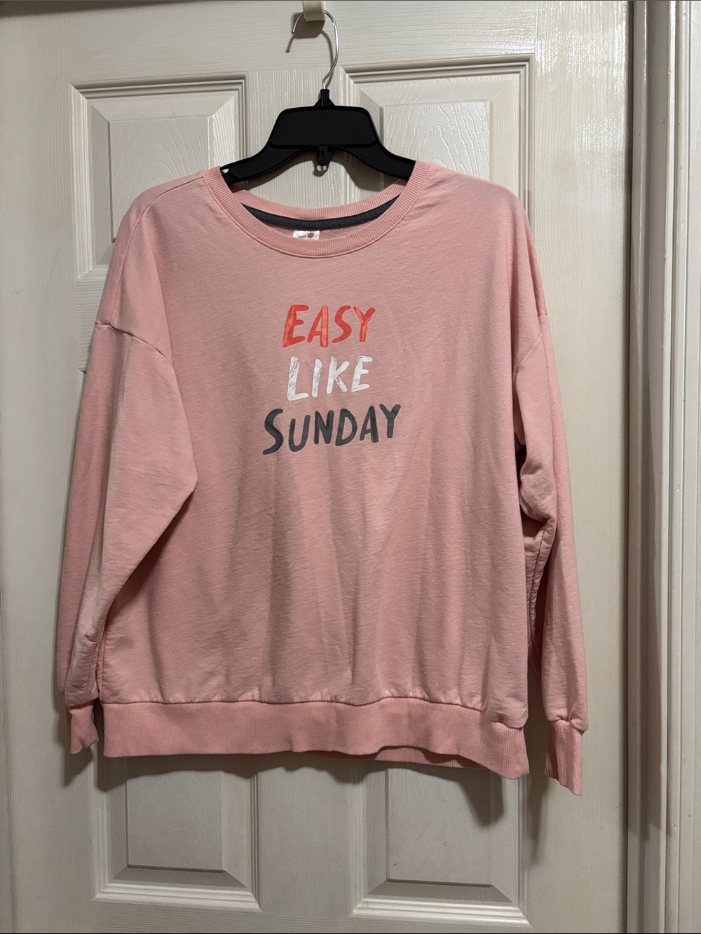 Secret Treasures Light Pink Crewneck Sweatshirt